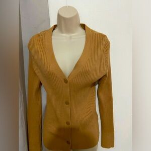 Light brown cardigan. Brand new